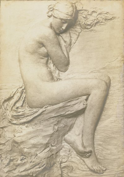 The Story of Psyche: Psyche (silvered bronze) by Harry Bates